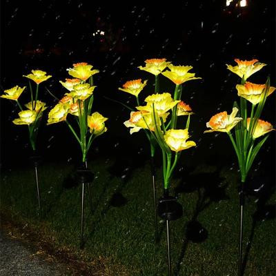 Solar Daffodil Stake Light